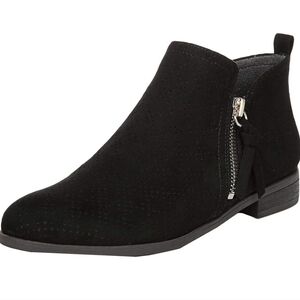Dr. Scholl’s Black Suede Booties | Women’s Size 8